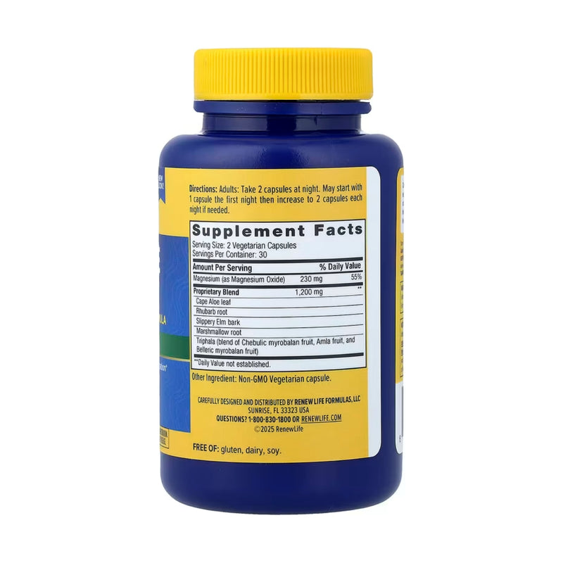 Renew Life Cleanse More Herbal and Mineral Formula 60 Vegetarian Capsules