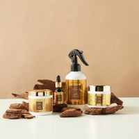 Hamidi Amber Air Freshener 300ml + Bakhoor 50g + Muattar 40g + Oil Diffuser 15ml Gift Set
