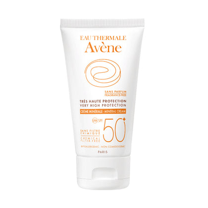Avene High Protection Mineral Cream SPF50+ 50ml