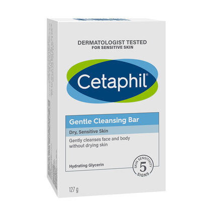 Cetaphil Gentle Cleansing Bar 127g - Chemist Warehouse UAE