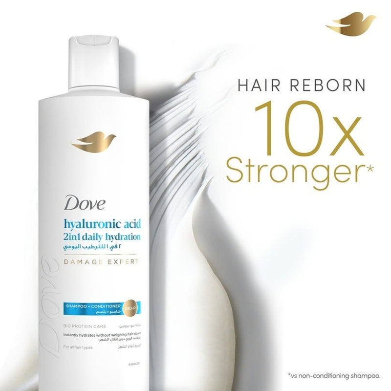 Dove Daily Care 2 In 1 Shampoo 400ml
