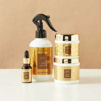 Hamidi Amber Air Freshener 300ml + Bakhoor 50g + Muattar 40g + Oil Diffuser 15ml Gift Set