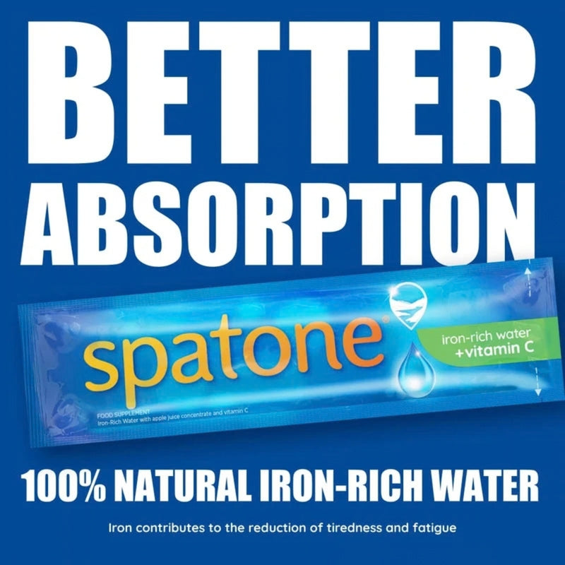 Spatone Iron Rich Water + Vitamin C Apple 25ml x 28 Sachets