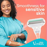 Venus Razor Smooth Sensitive + 2 Refills