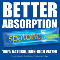 Spatone Iron Rich Water + Vitamin C Apple 25ml x 14 Sachets