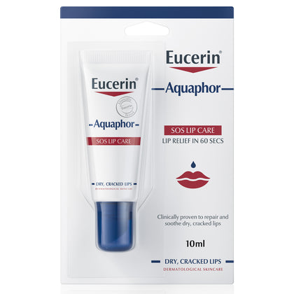 Eucerin Aquaphor SOS Lip Balm 10ml - Chemist Warehouse UAE