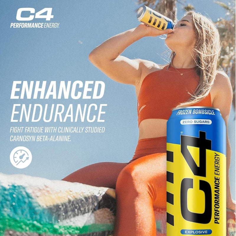 Cellucor C4 Original Energy Drink Zero Sugar Frozen Bombsicle 500ml
