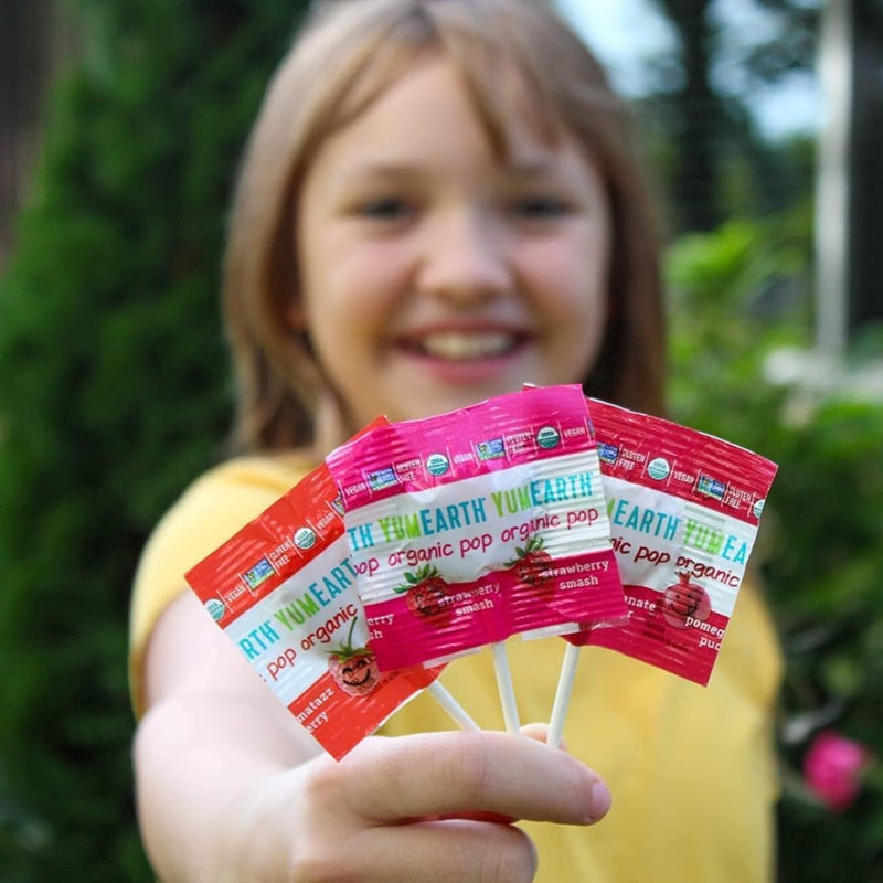 Yum Earth Organic Fruit Lollipops 14 Pieces