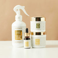 Hamidi Musk Tahara Air Freshener 300ml + Bakhoor 50g + Muattar 40g + Oil Diffuser 15ml Gift Set