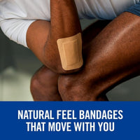 Nexcare Bandages Soft N Flex Natural Feel Knee & Elbow 10 Plasters