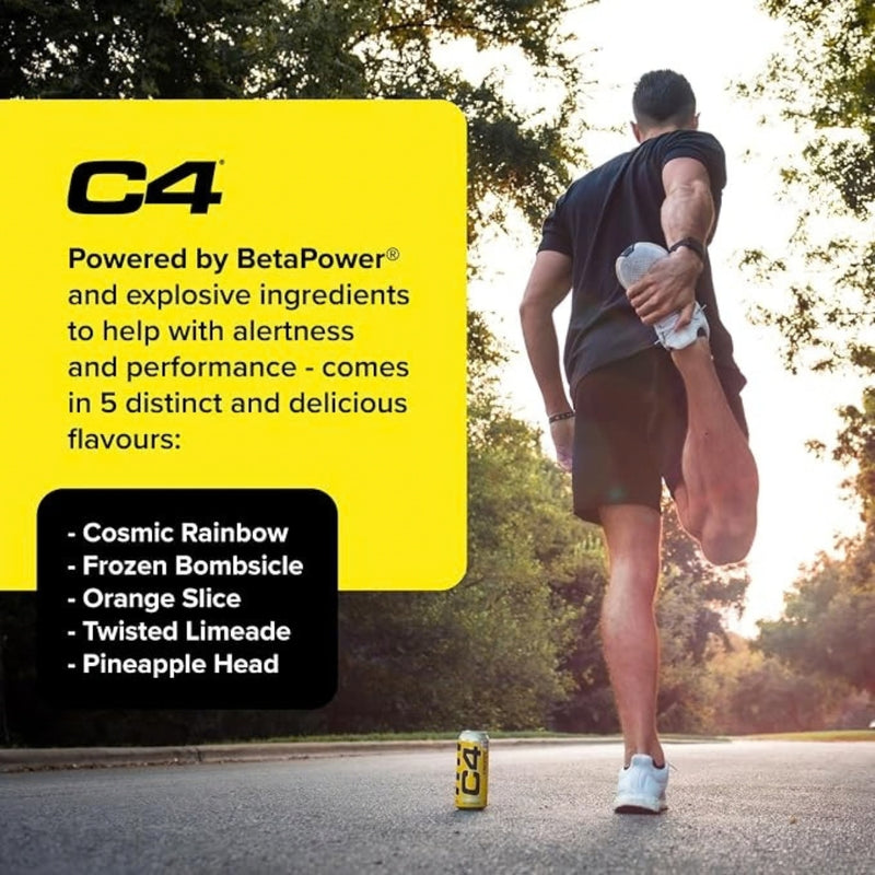 Cellucor C4 Original Energy Drink Zero Sugar Millions Bubblegum 500ml