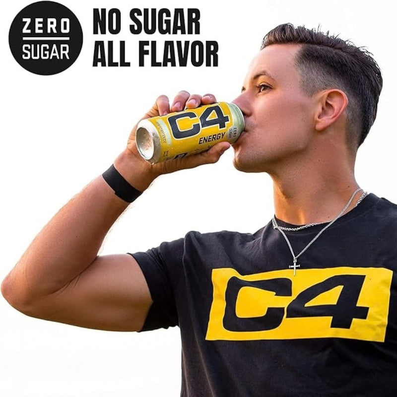 Cellucor C4 Original Energy Drink Zero Sugar Twisted Limeade 500ml