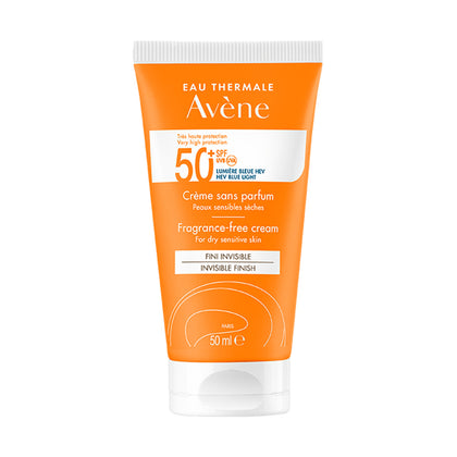 Avene Suncare Cream SPF50+ Fragrance Free 50ml