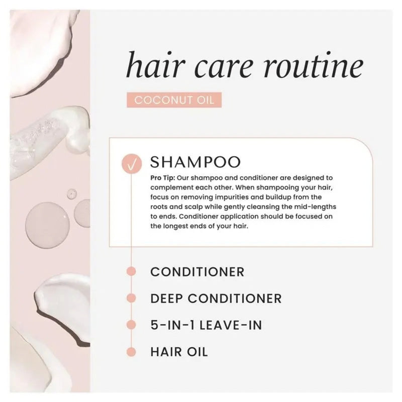 Hask Coconut Oil Nourishing Shampoo 1L