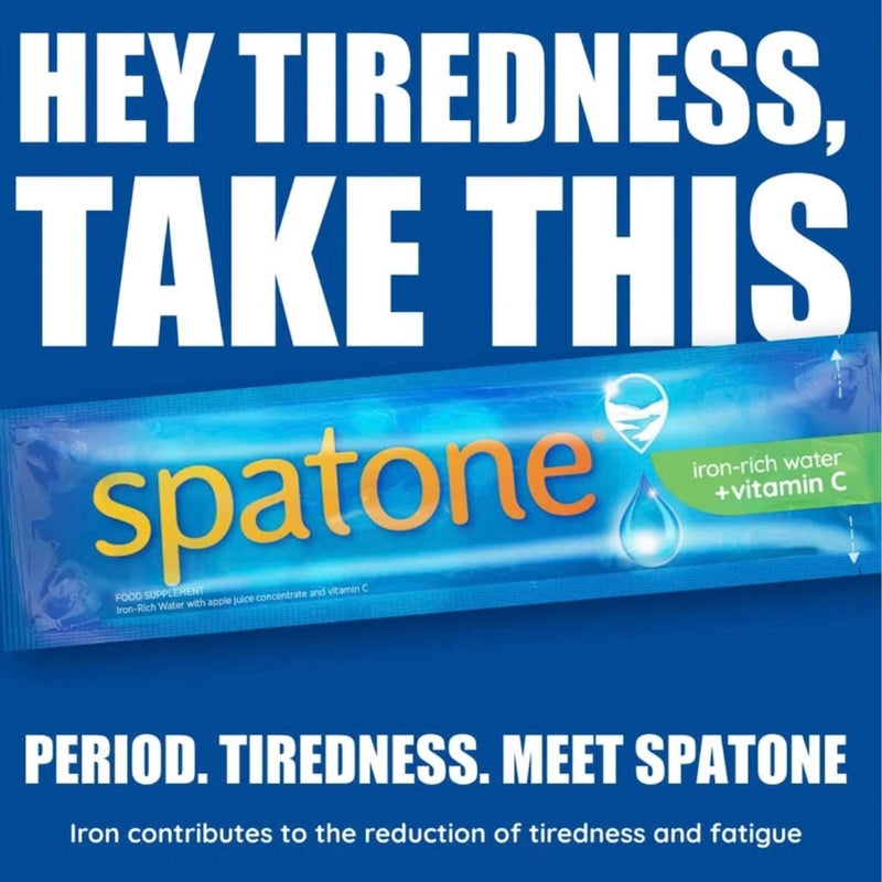 Spatone Iron Rich Water + Vitamin C Apple 25ml x 28 Sachets