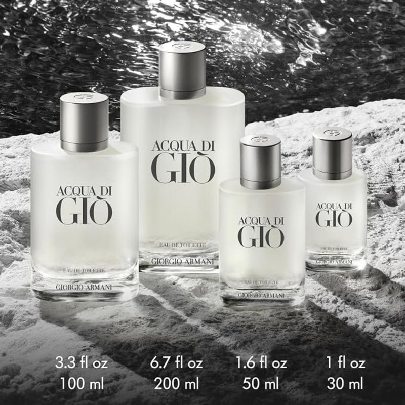 Giorgio Armani Acqua Di Gio Pour Homme Eau de Toilette 100ml Refillable