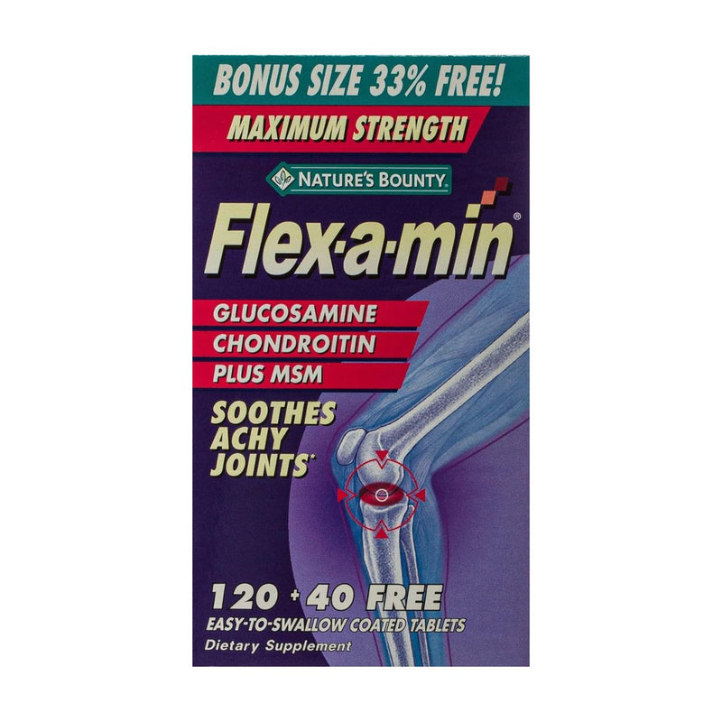 Natures Bounty Flex-A-Min 160 Tablets