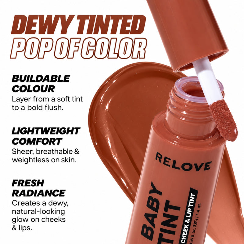 Revolution Relove Baby Tint Blush Lip & Cheek Tint