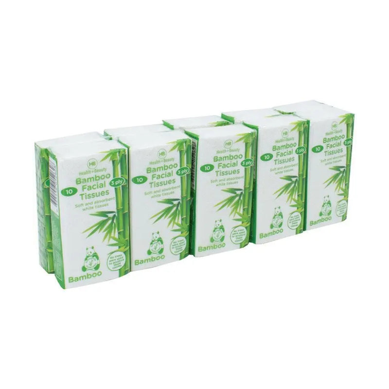 Health & Beauty Pocket Tissues 10 Pack