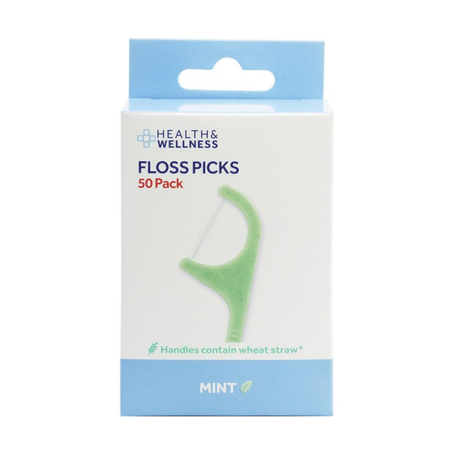 Health & Wellness Dental Flossers 50 Mint