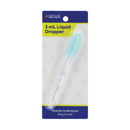 Health & Wellness Liquid Dropper 3ml NEW
