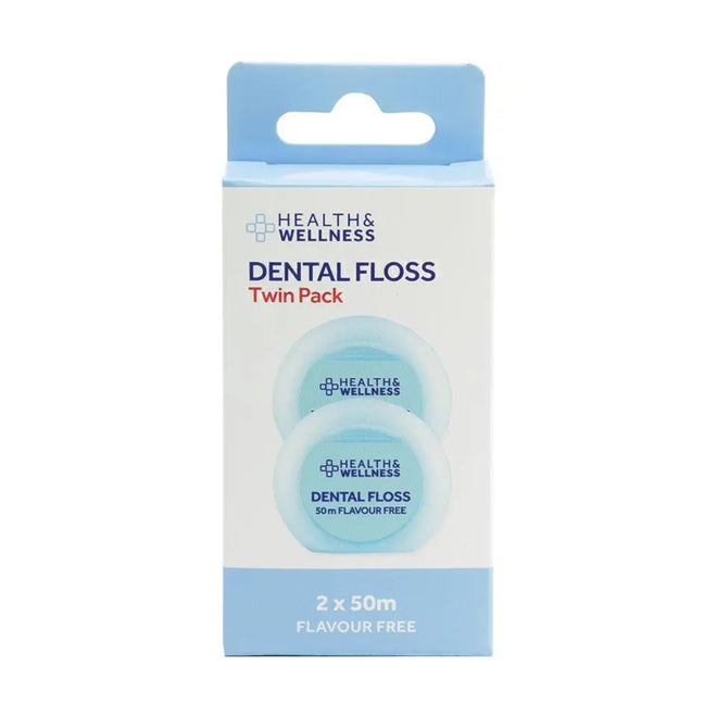 Health & Wellness Dental Floss 100m Plain