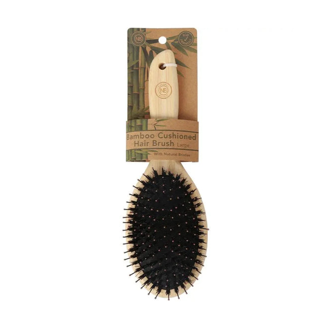 Natural Beauty Bamboo Cushion Hair Brush Large