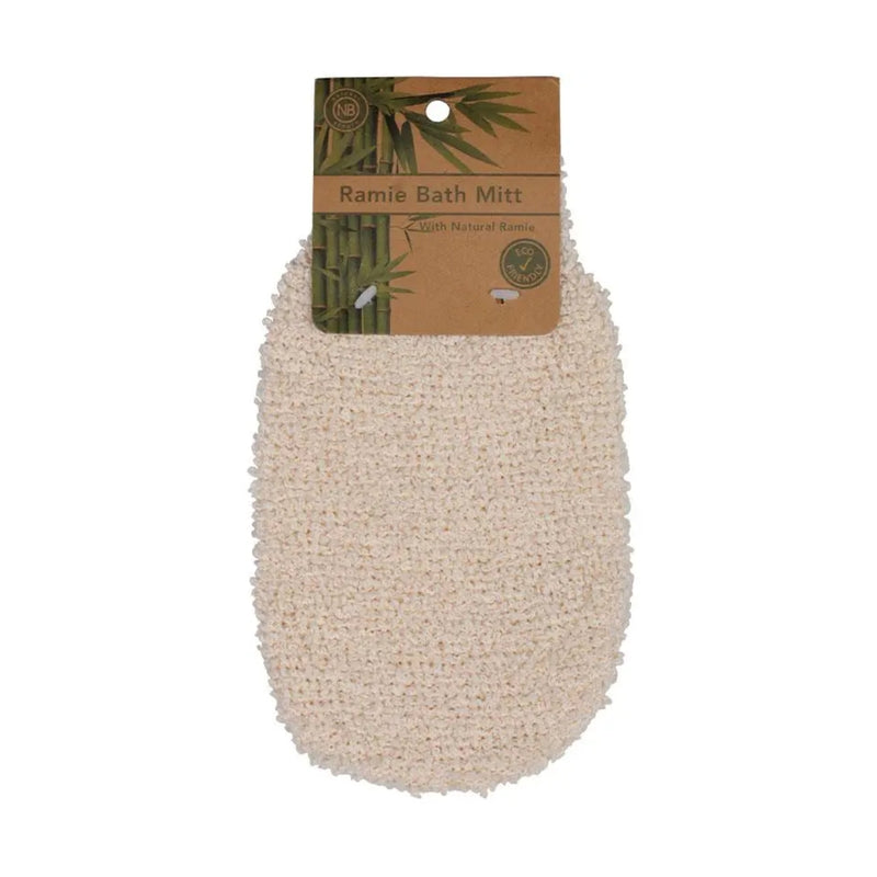 Natural Beauty Ramie Bath Mitt