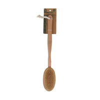 Natural Beauty Bath Brush With Long Wooden Handle