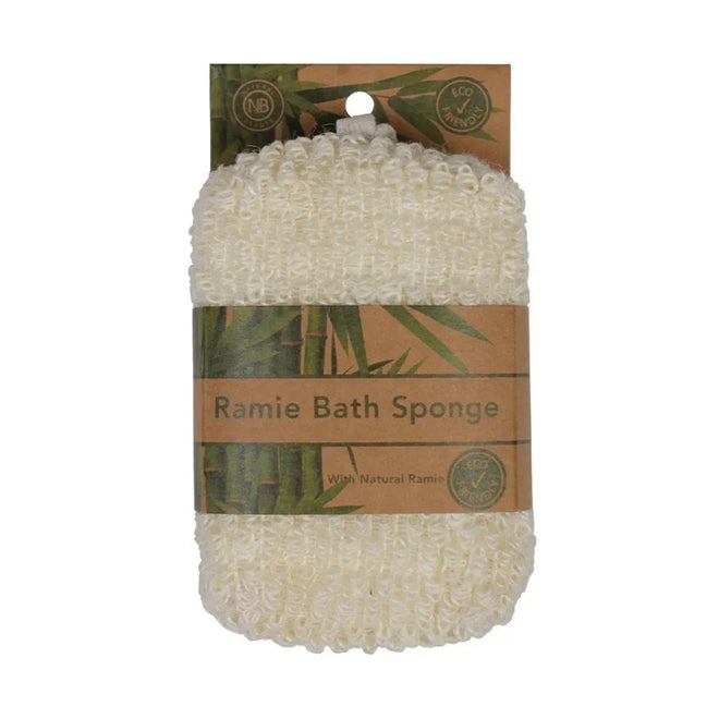 Natural Beauty Ramie Bath Sponge
