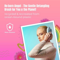 Tangle Angel Reborn Detangling Hair Brush Aqua 22217