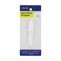 Health & Wellness Glass Dropper Bent 1ml