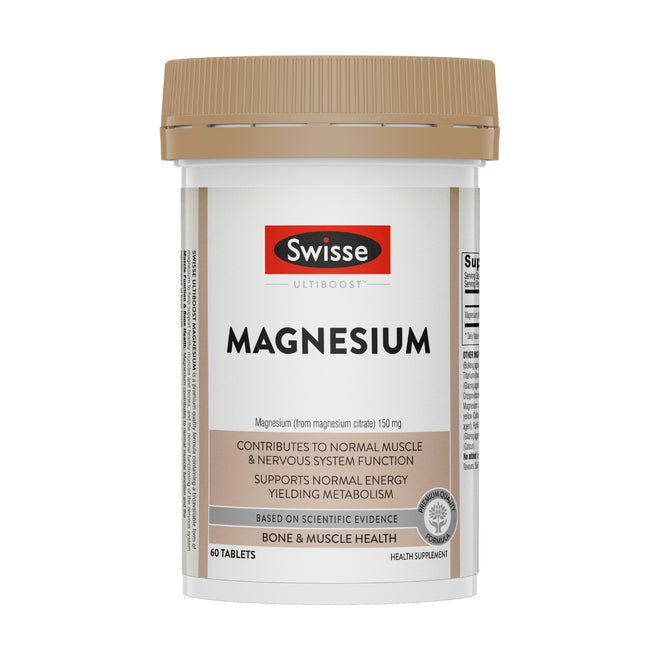 Swisse Ultiboost Magnesium 60 Tablets