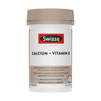 Swisse Ultiboost Calcium + Vitamin D 90 Tablets