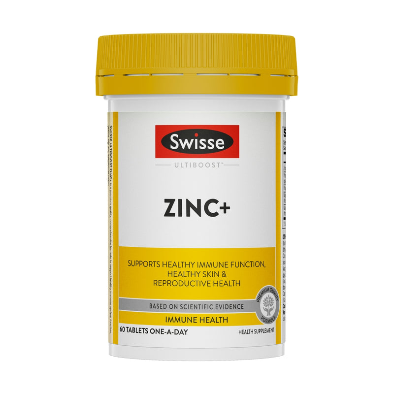 Swisse Ultiboost Zinc+ 60 Tablets