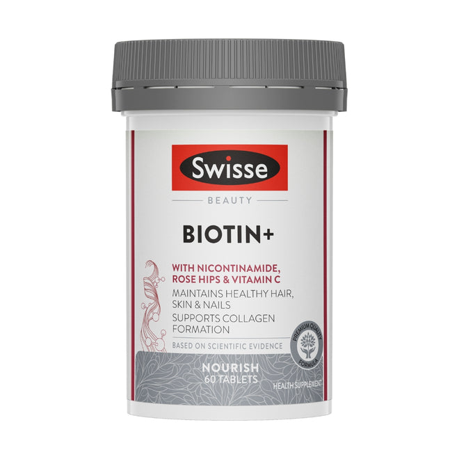 Swisse Beauty Biotin+ 60 Tablets