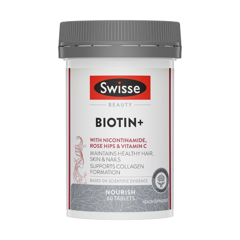Swisse Beauty Biotin+ 60 Tablets