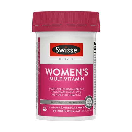 Swisse Ultivite Womens Multivitamin 60 Tablets - Chemist Warehouse UAE
