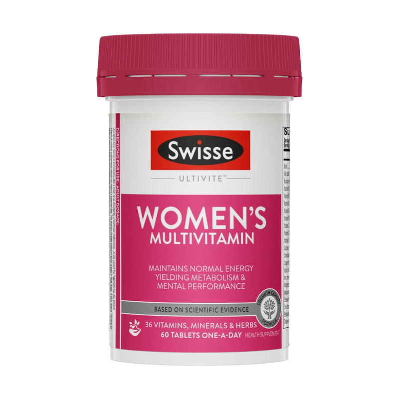 Swisse Ultivite Womens Multivitamin 60 Tablets