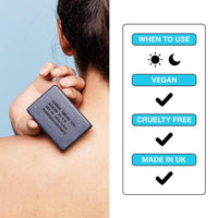 Carbon Theory Charcoal & Tea Tree Oil Breakout Control Exfoliating Body Bar 100g