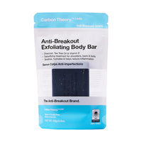 Carbon Theory Charcoal & Tea Tree Oil Breakout Control Exfoliating Body Bar 100g