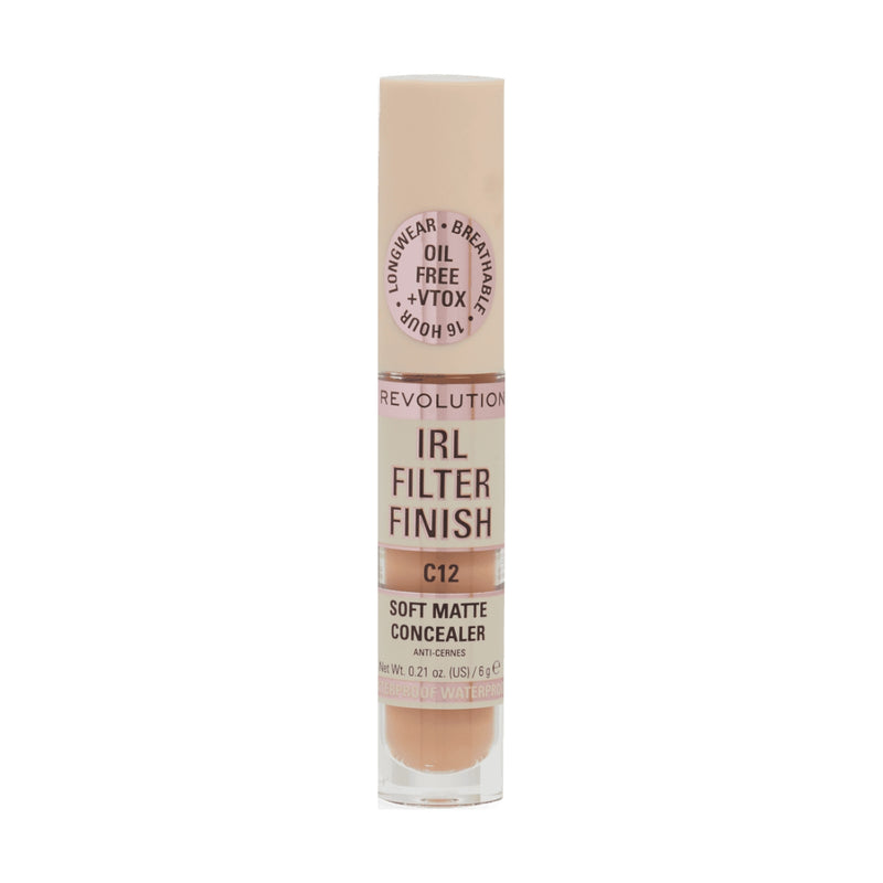 Revolution Makeup Filter Finish Concealer C12 6g