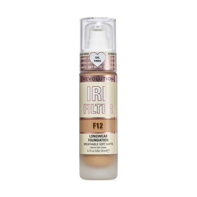 Revolution Makeup IRL Filter Longwear Foundation F12 23ml