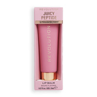 Revolution Makeup Juicy Peptide Lip Balm Pink Strawberry 8ml