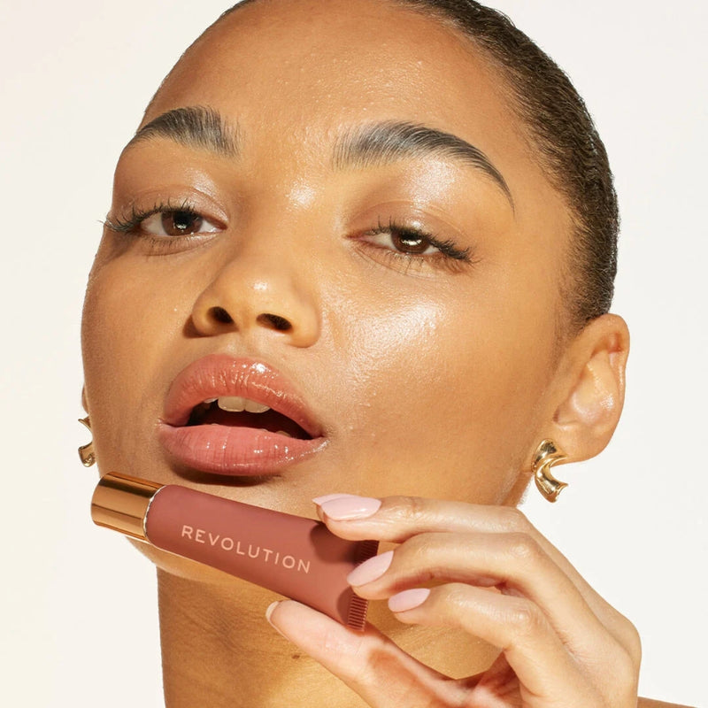 Revolution Makeup Juicy Peptide Lip Balm Nude Latte 8ml