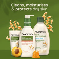 Aveeno Daily Moisturizing Yogurt Body Cream Apricot & Honey 300ml