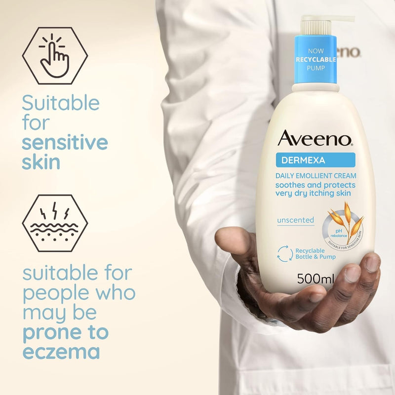 Aveeno Dermexa Emollient Cream 500ml