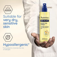 Aveeno Skin Relief Body Oil Spray 200ml