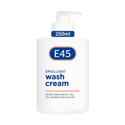 E45 Emollient Hand Wash Cream 250ml - Chemist Warehouse UAE