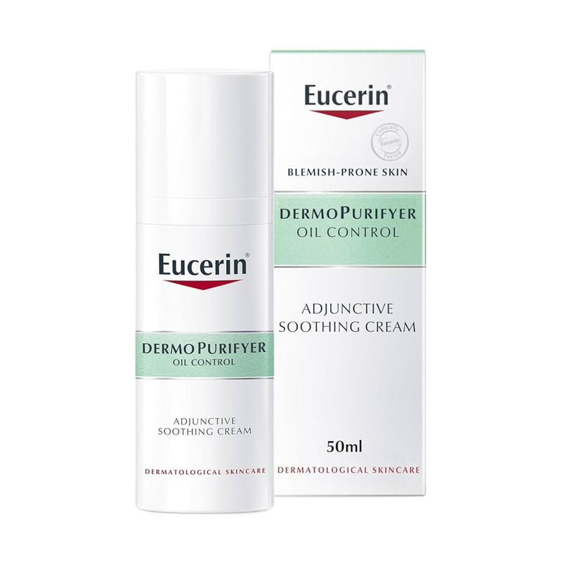 Eucerin Dermo Purifyer Oil Control Adjunctive Soothing Cream 50ml